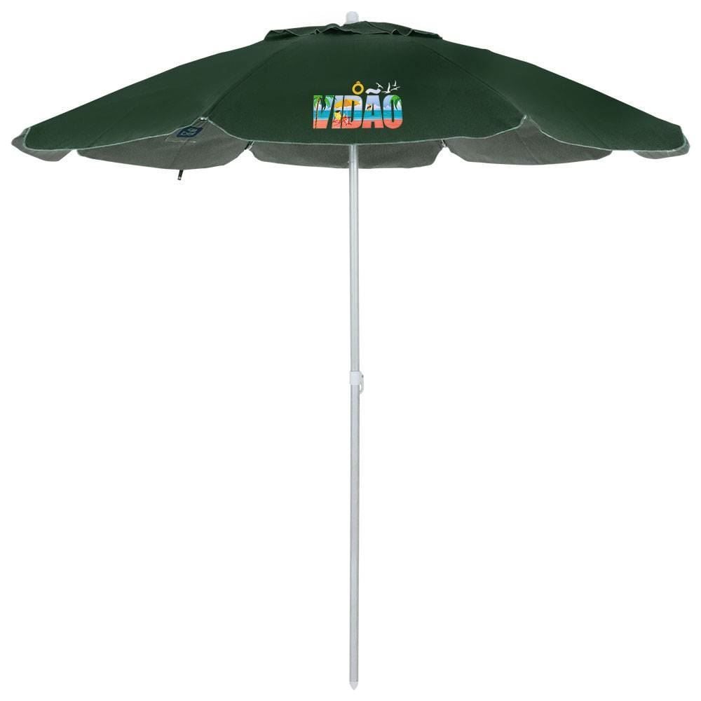 Guarda Sol Ô Vidão 2,0 Metros Cabo De Alumínio - Verde