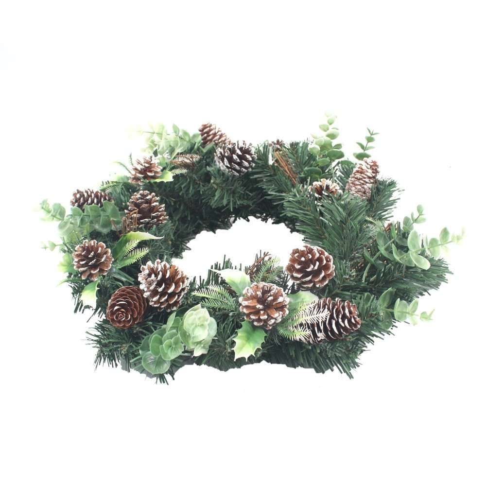 Guirlanda Pinhas E Eucalipto Havan Casa - 40Cm