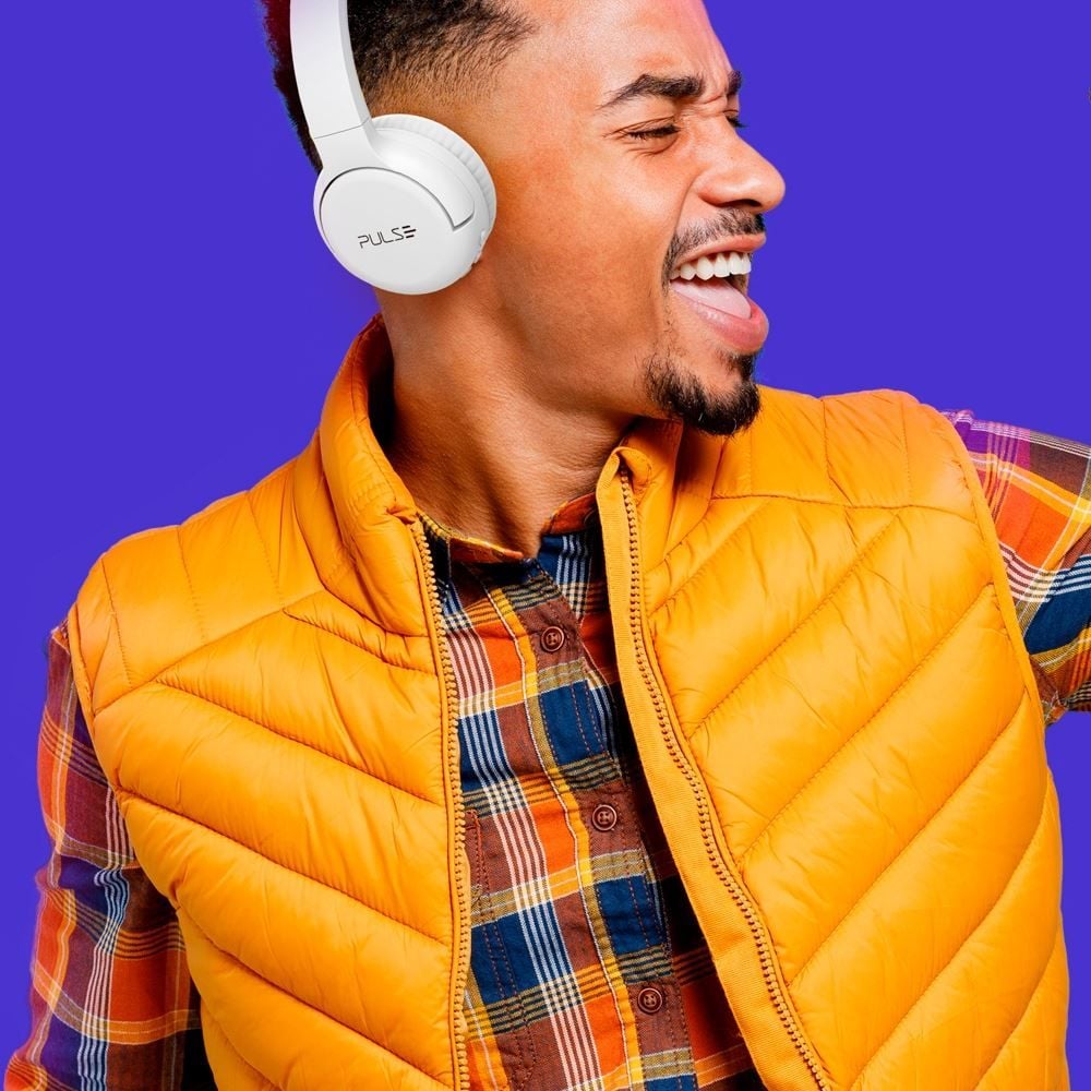 Headphone Bluetooth Branco Flow Pulse Multi Hands-Free - PH394
