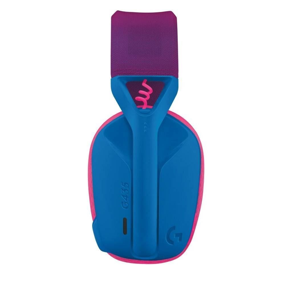 Headset Gamer Bluetooth Logitech G435 - Azul