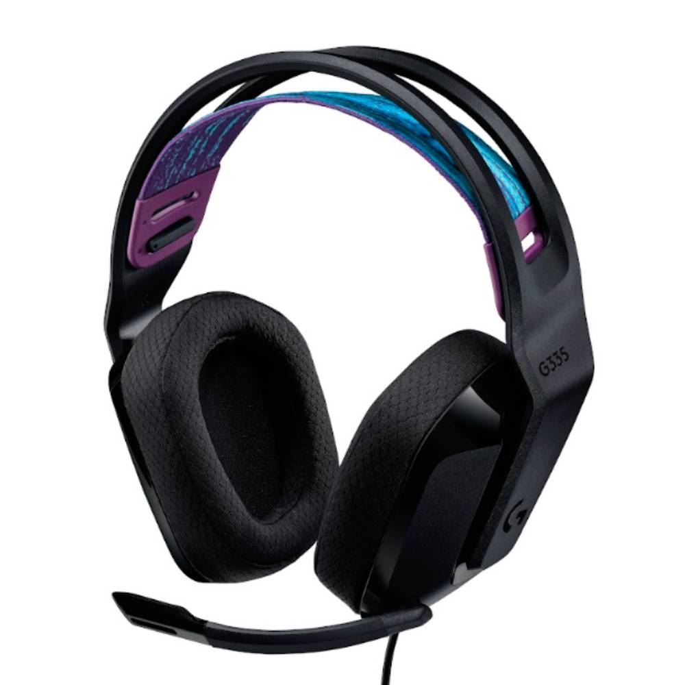 Headset Gamer Logitech G335 - Preto