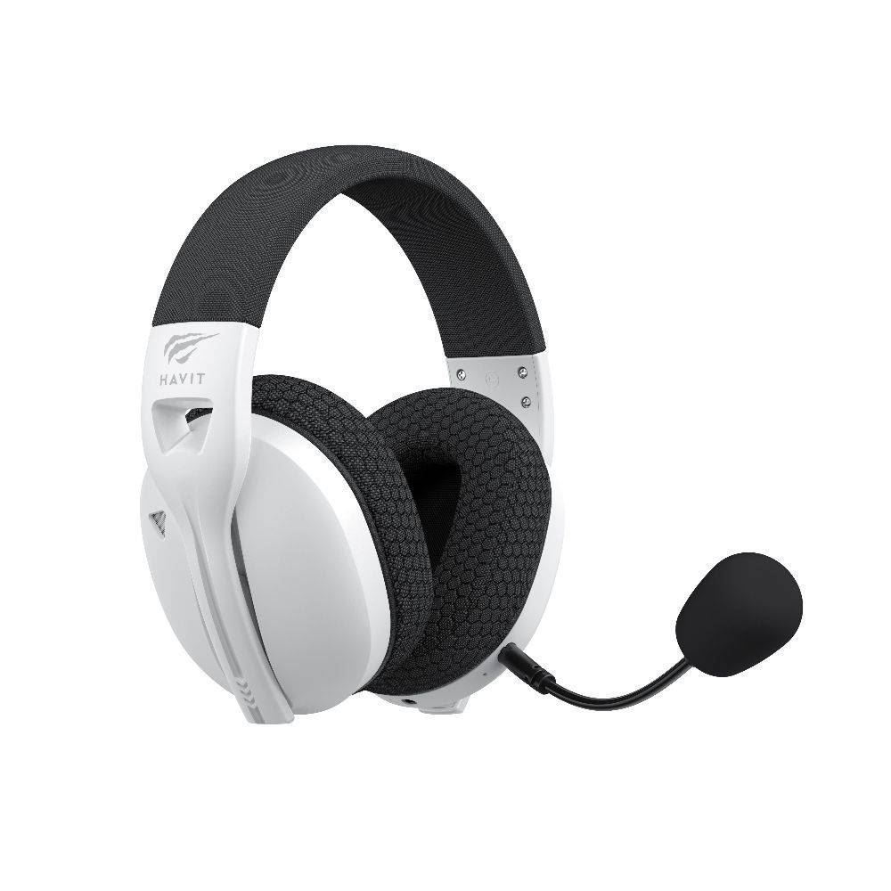 Headset Sem Fio Gamer Havit H5b - Branco