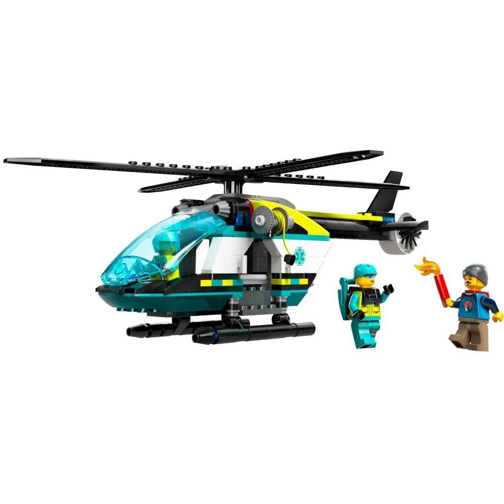Helicóptero De Resgate De Emergência City Lego - 60405