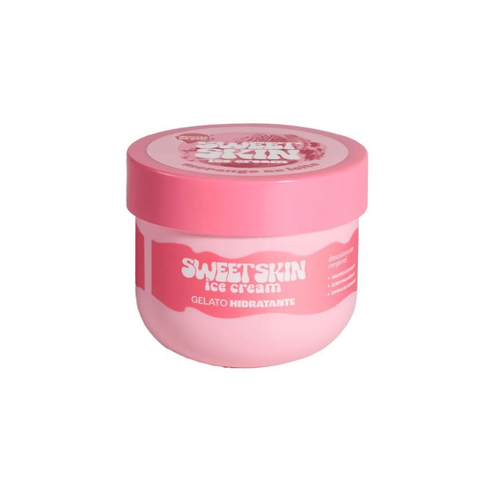 Hidratante Corporal Dailus Gelato Sweet Skin 200Ml - Morango ao Leite