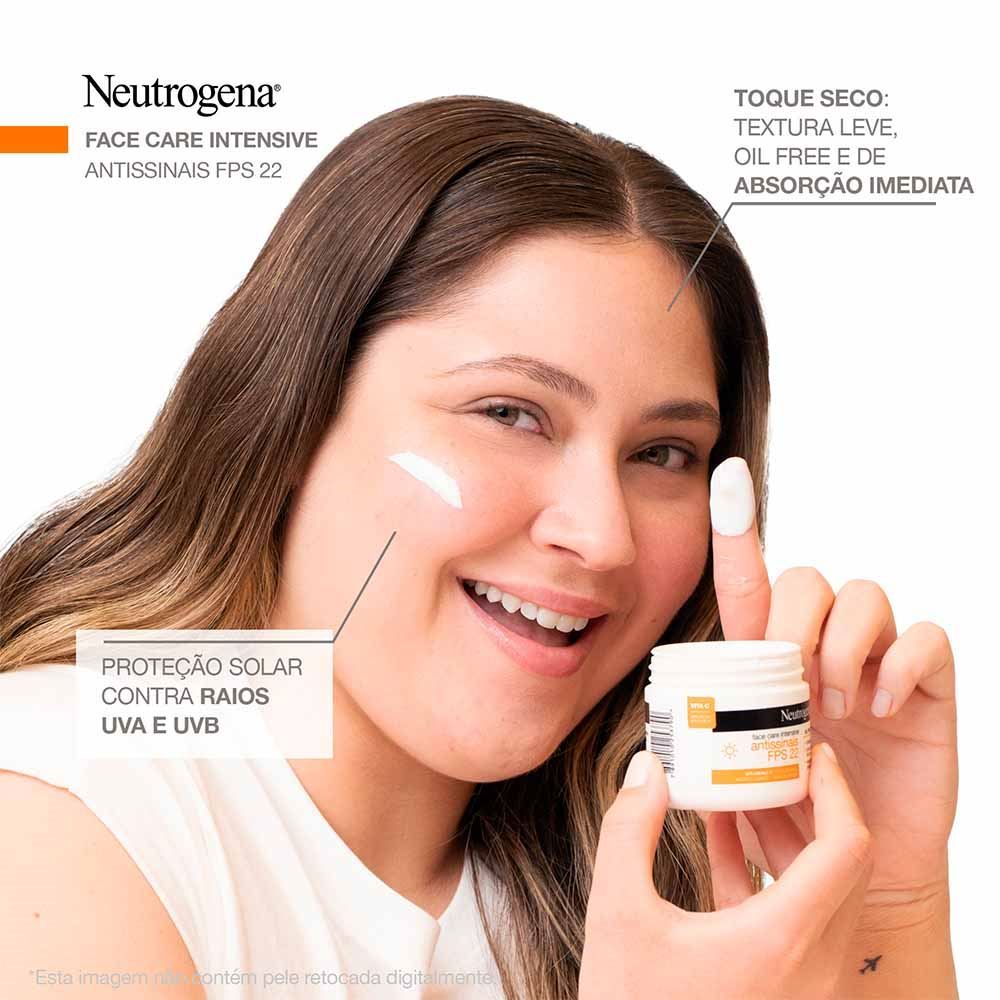 Hidratante Facial Antissinais Neutrogena Face Care Intensive - 100g