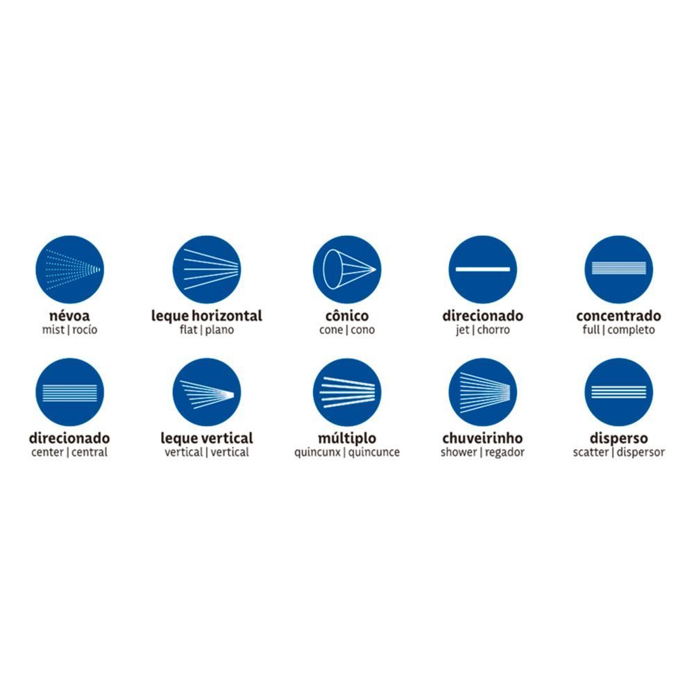 Hidropistola De Irrigação Com Engate Rápido Tramontina Multifunção - Verde