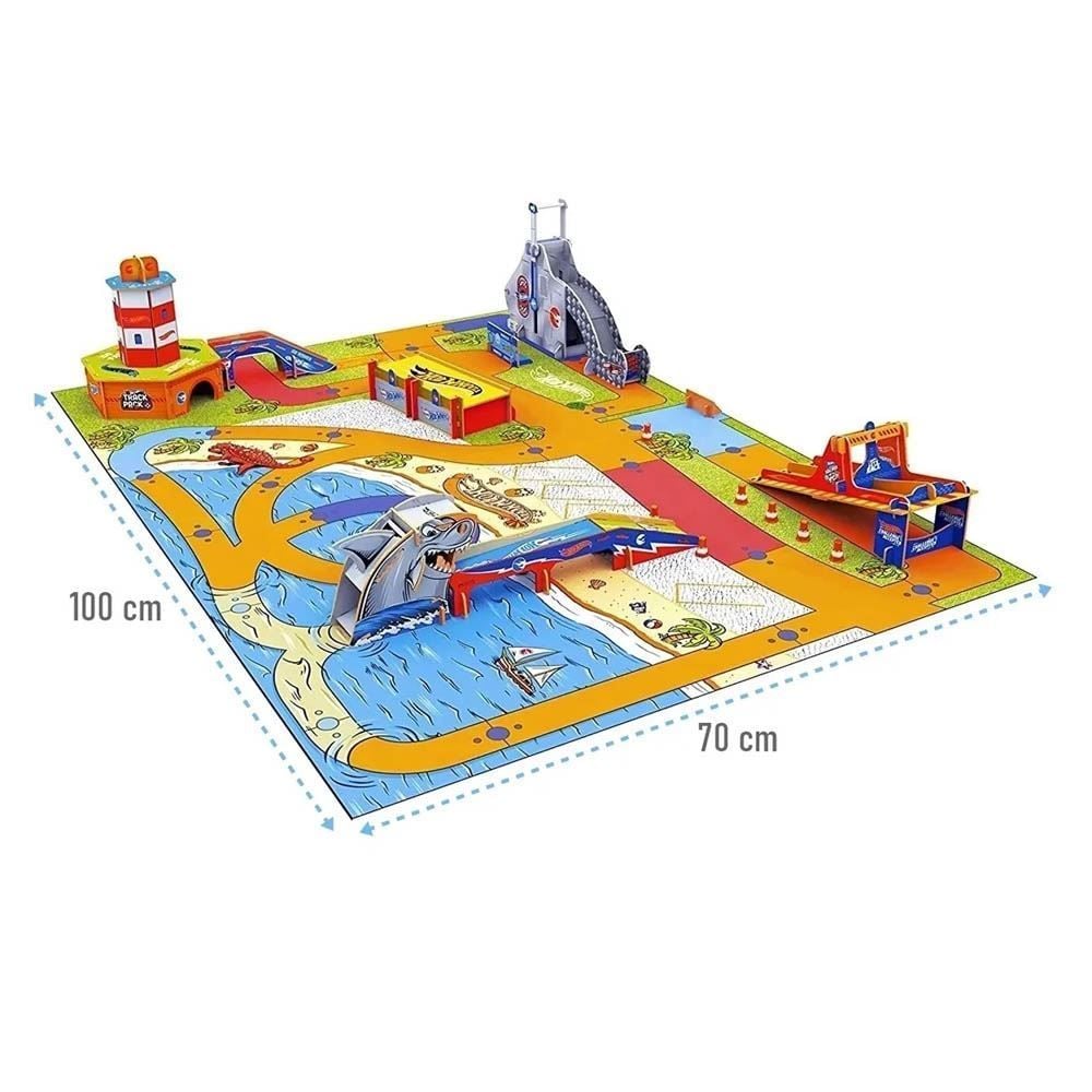 Hot Wheels Pista Cidade Tubarão Xalingo - 2315.4