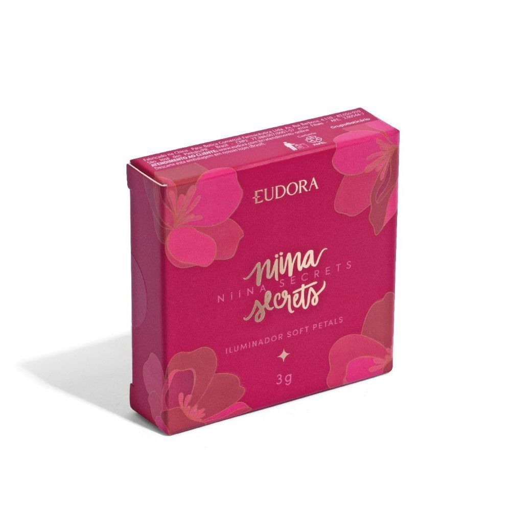 Iluminador Soft Petals Eudora Niina Secrets 3G 