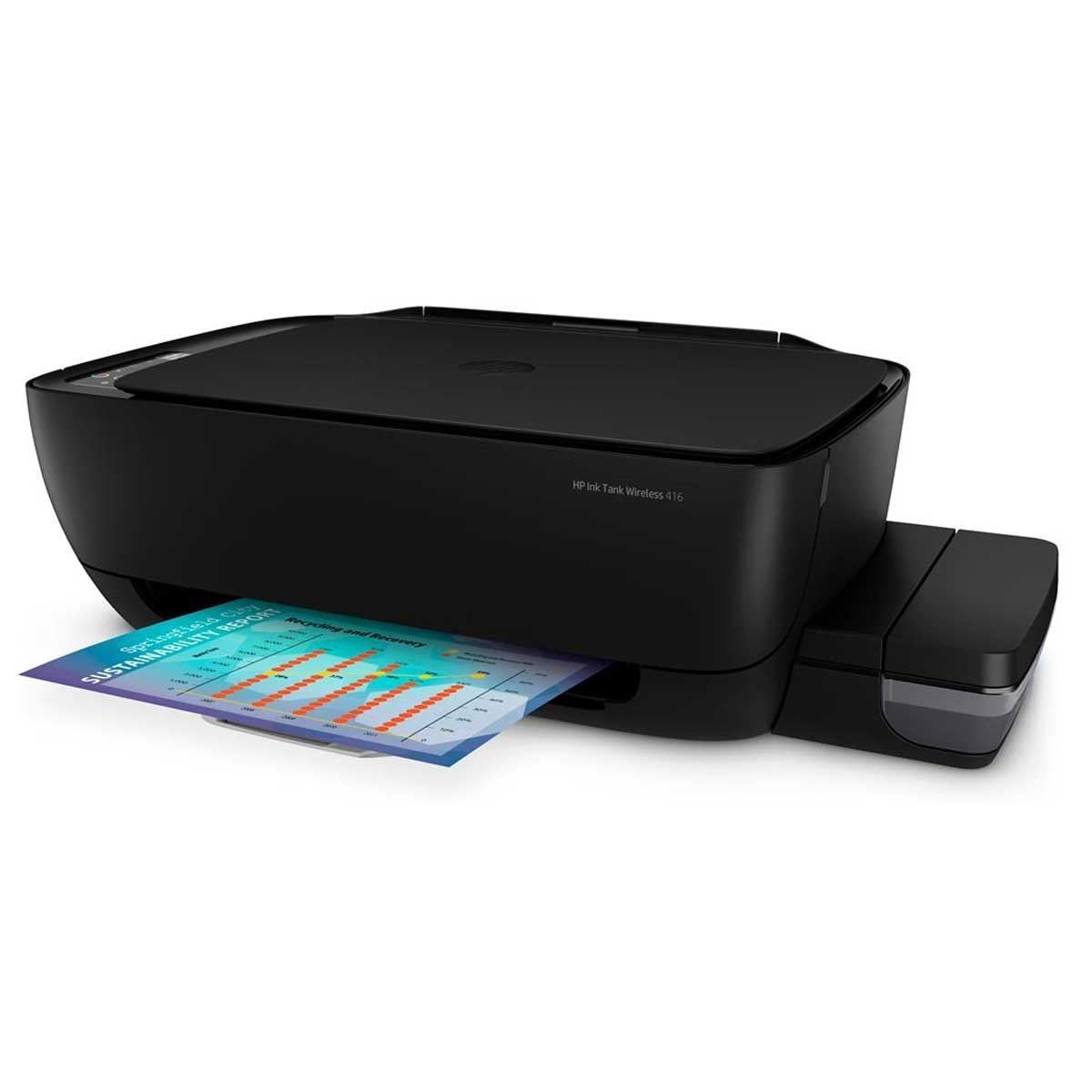 Impressora Multifuncional HP Ink Tank 416 WiFi - Bivolt