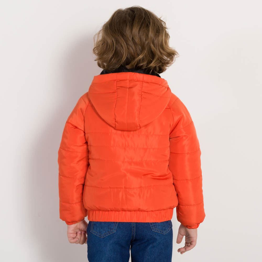 Jaqueta 4 a 10 anos Capuz e Forro Soft Hot Dog