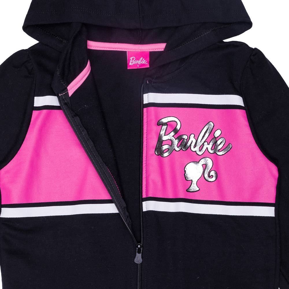 Jaqueta 4 a 10 anos Moletinho Barbie Mattel