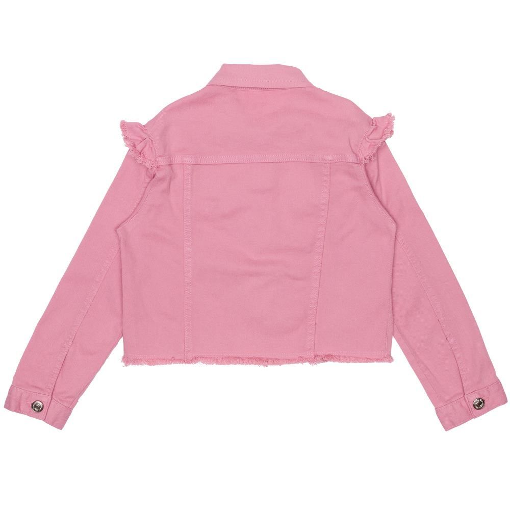 Jaqueta 4 a 10 anos Sarja Barra Desfiada Marmelada