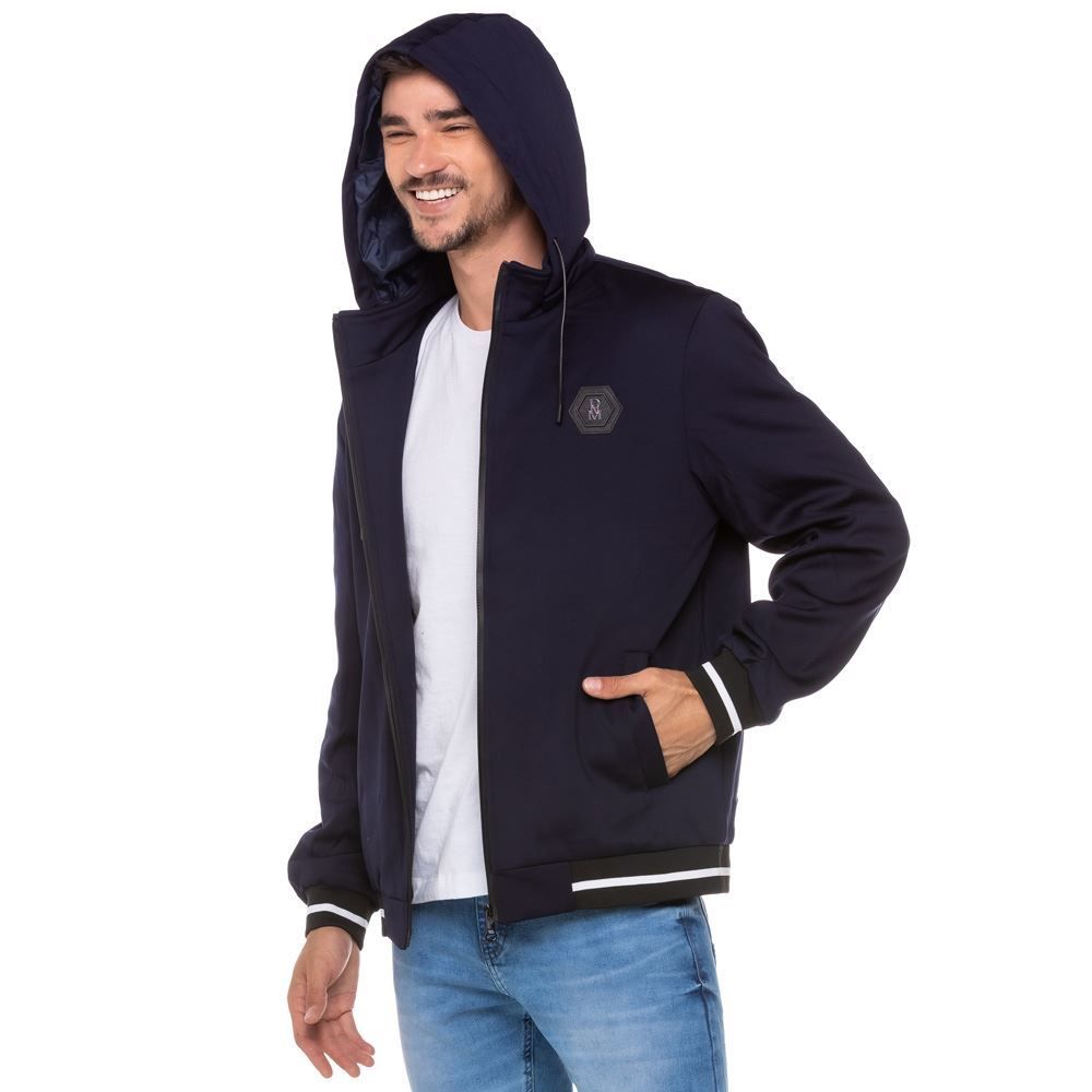 Jaqueta com Capuz Removível Crocker