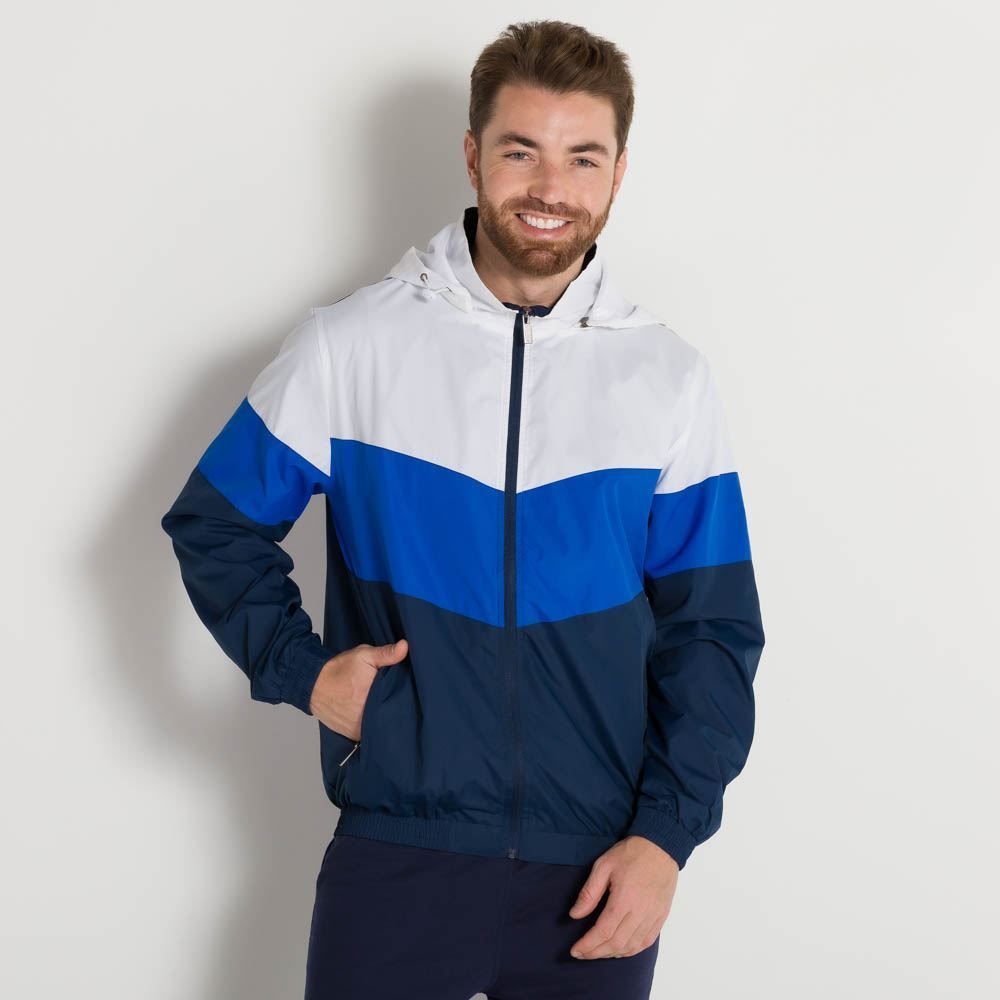 Jaqueta Corta Vento Capuz e Recorte Scream