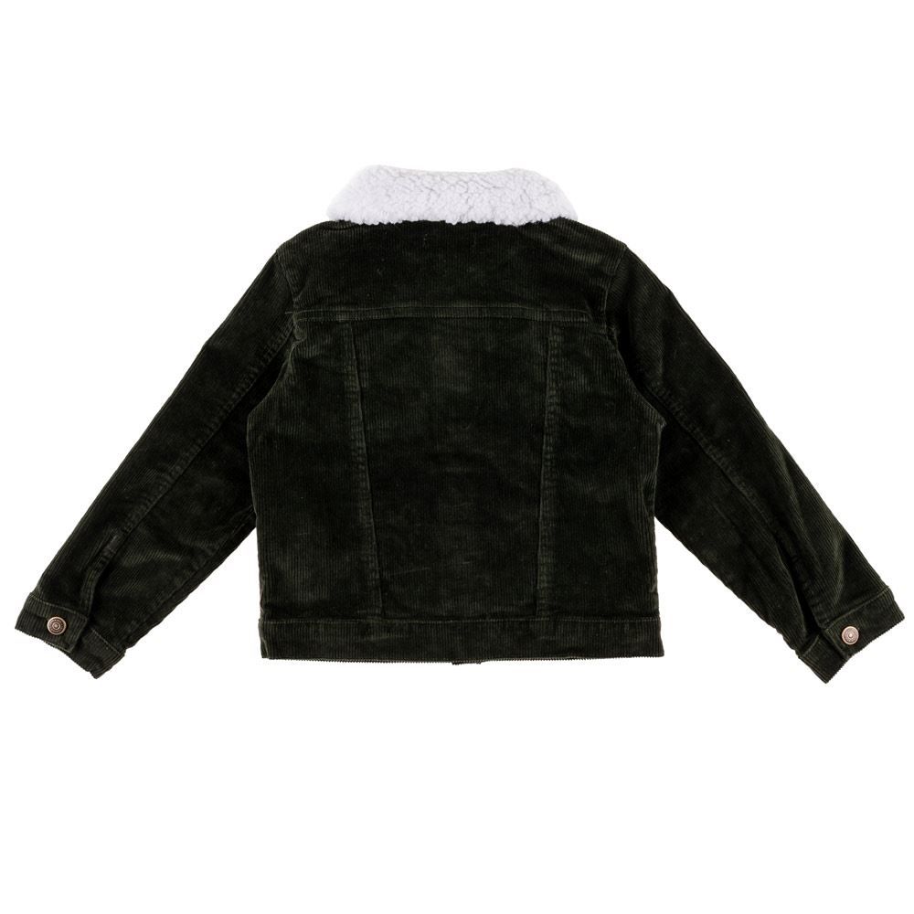 Jaqueta de 1 a 3 Anos Gola de Pelo Yoyo Kids