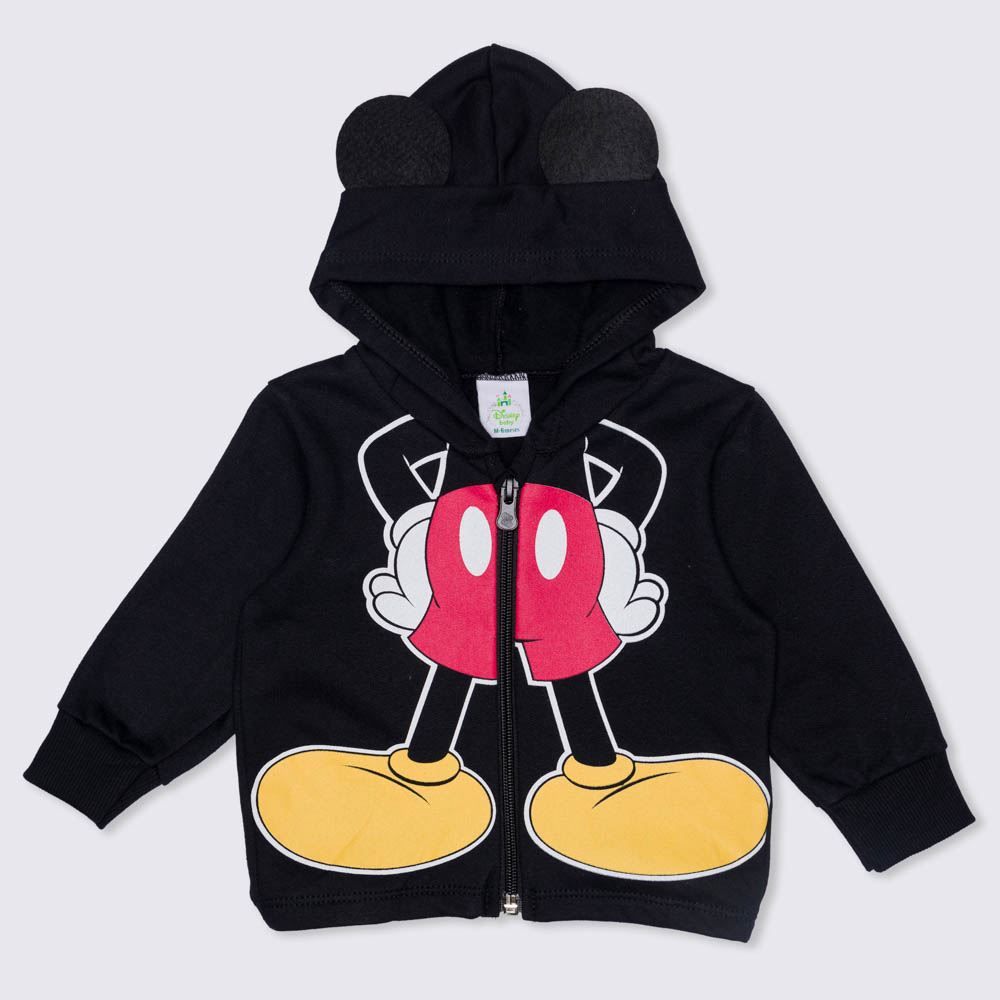 Jaqueta de Bebê Moletom Mickey Brandili