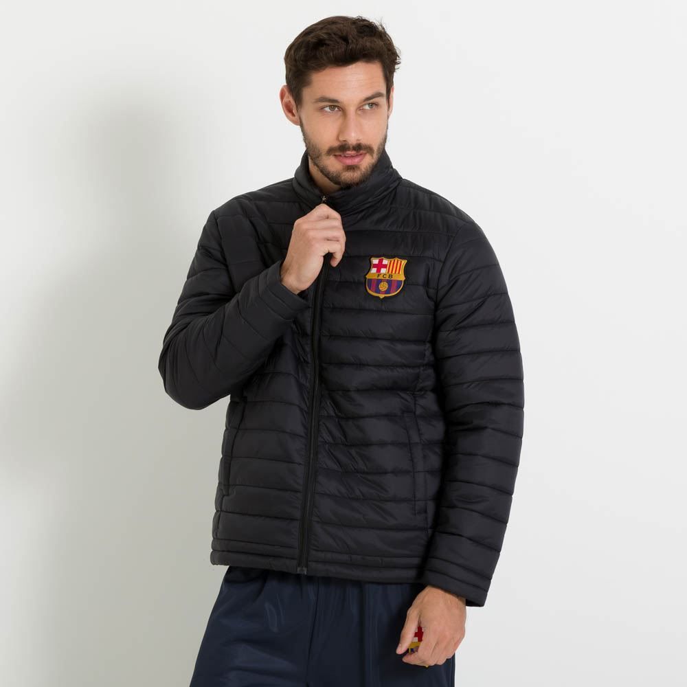 Jaqueta De Nylon Com Saquinho Barcelona Clubes