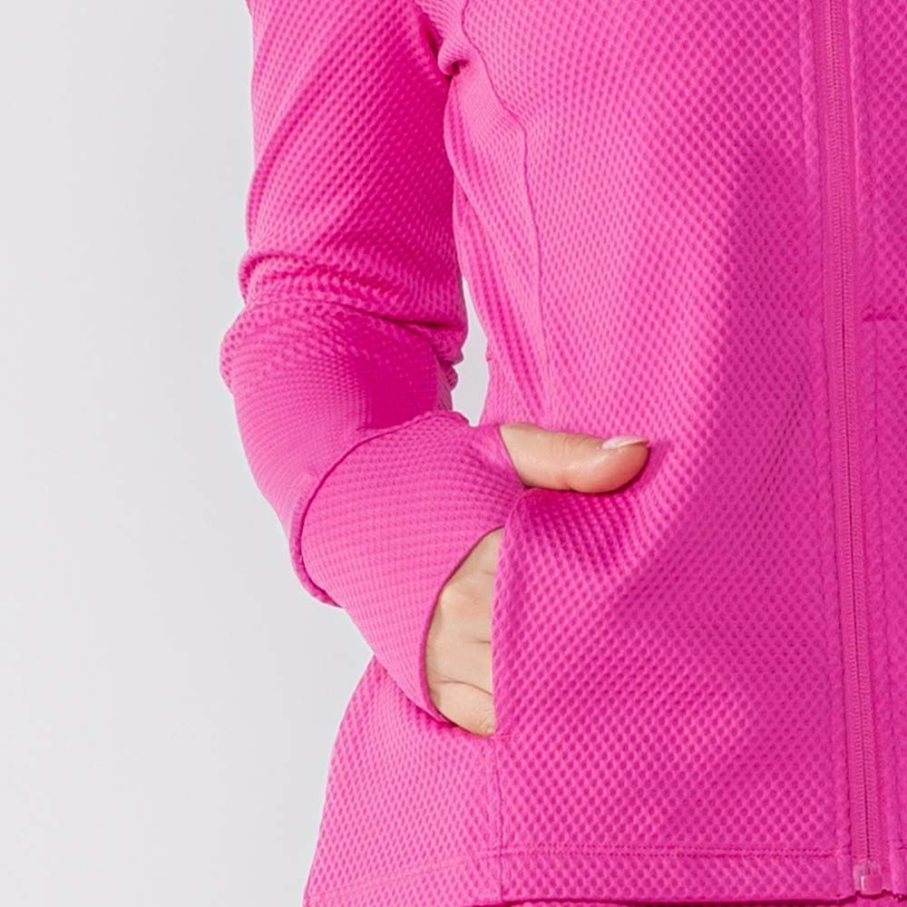 Jaqueta Esportiva Com Textura Waffle Scream