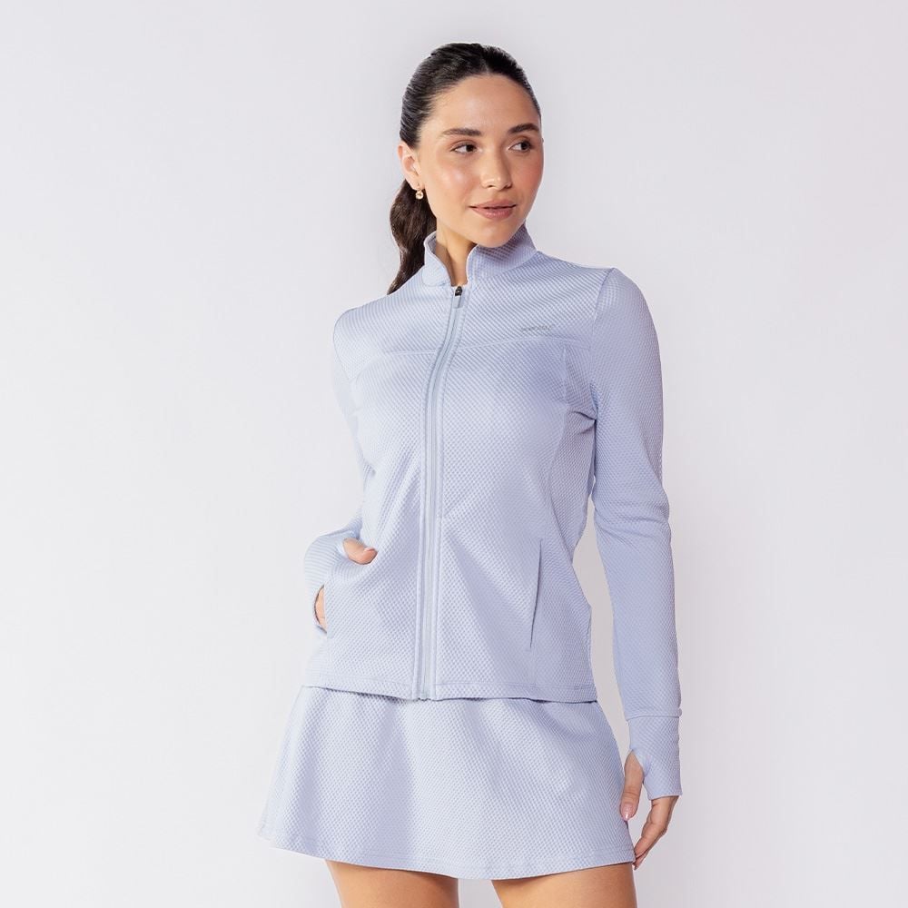 Jaqueta Esportiva Com Textura Waffle Scream