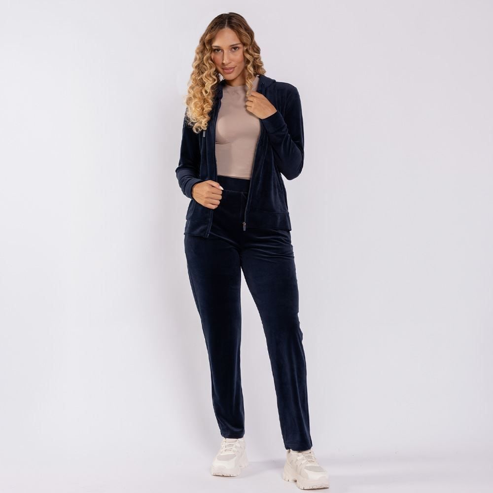 Jaqueta Feminina Esportiva Em Plush Com Capuz Scream