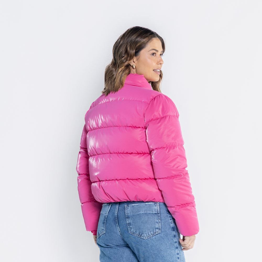 Jaqueta Feminina Puffer Glow Com Forro Peluciado Boby Blues