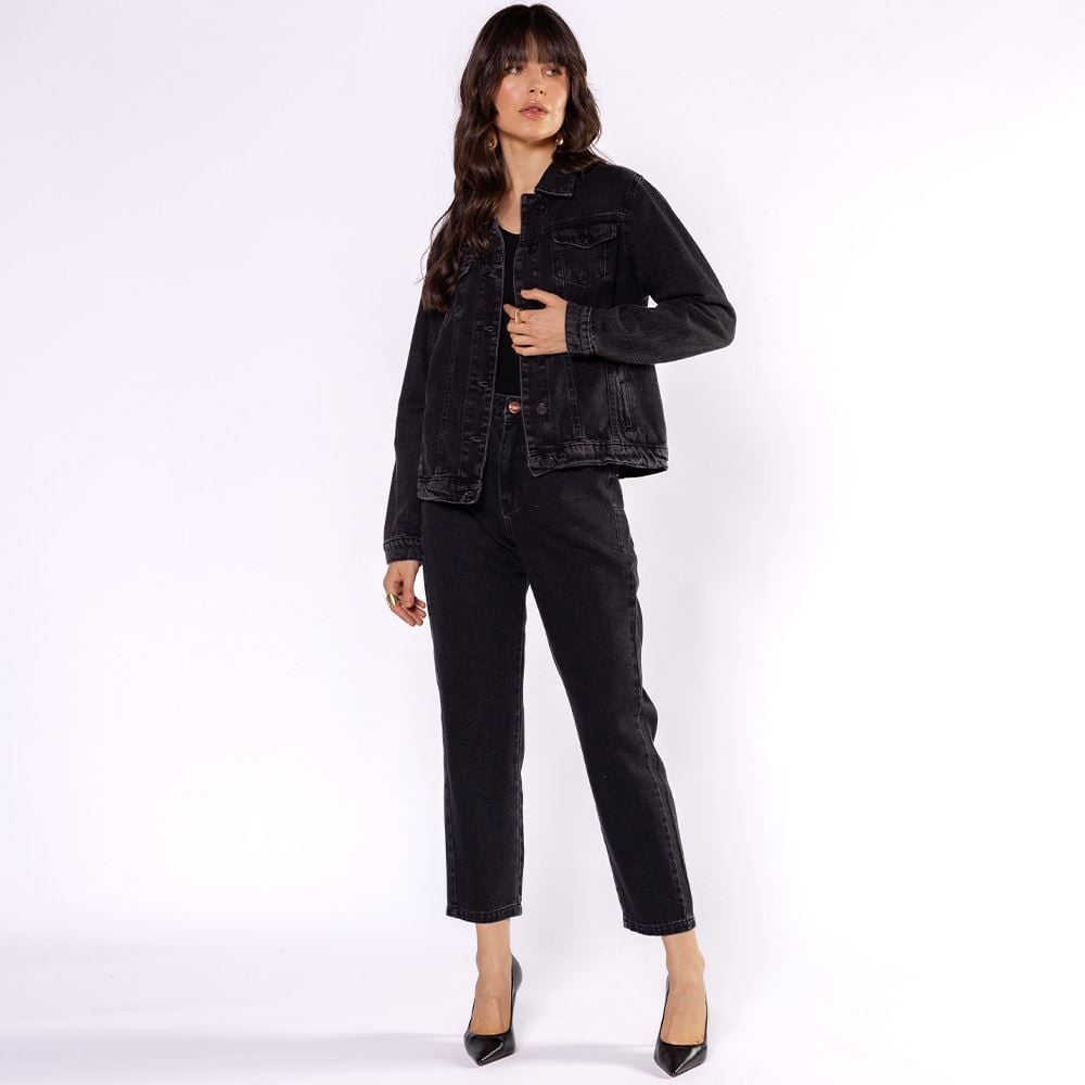 Jaqueta Jeans Feminina Sawary