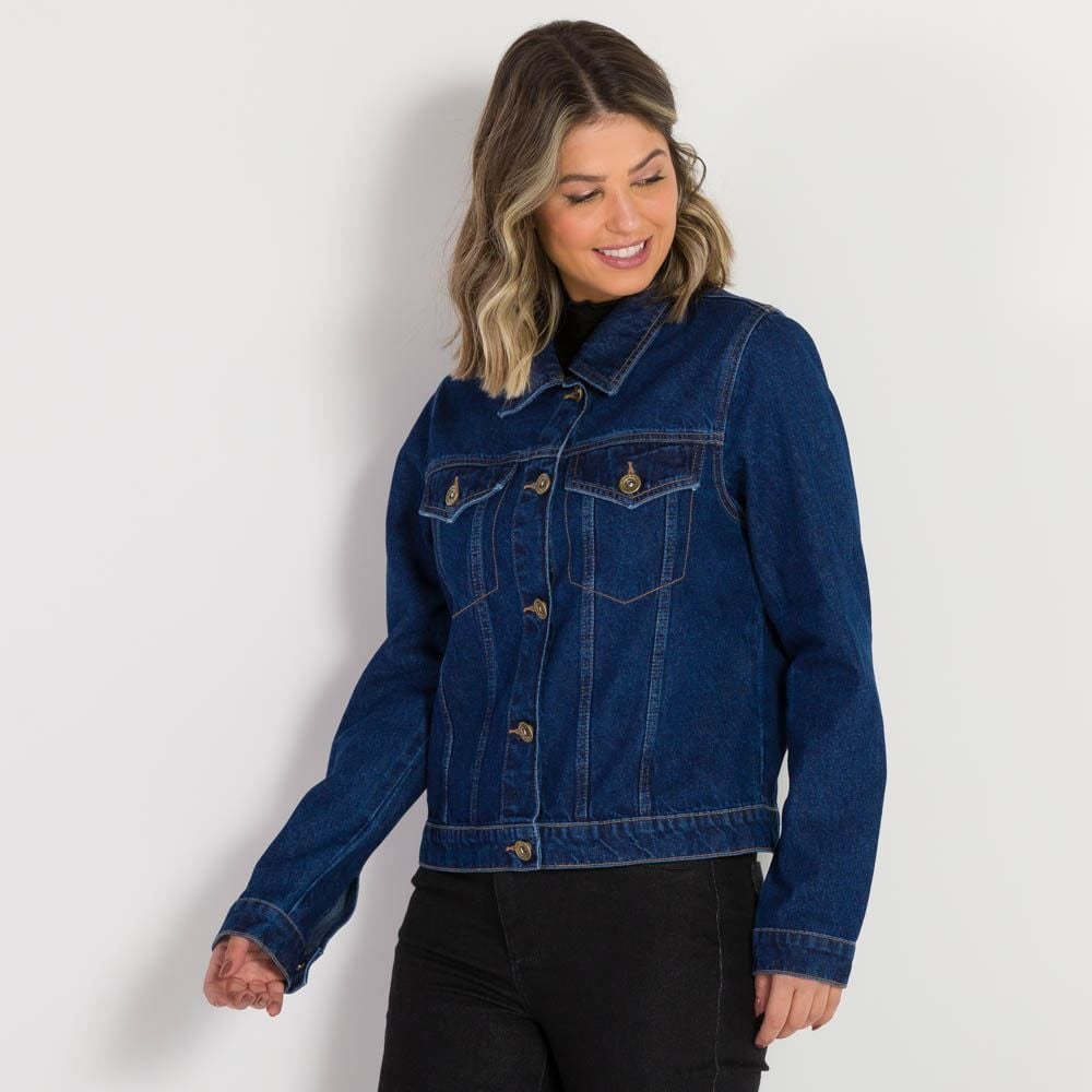 Jaqueta Jeans Sky Blue Patricia Foster