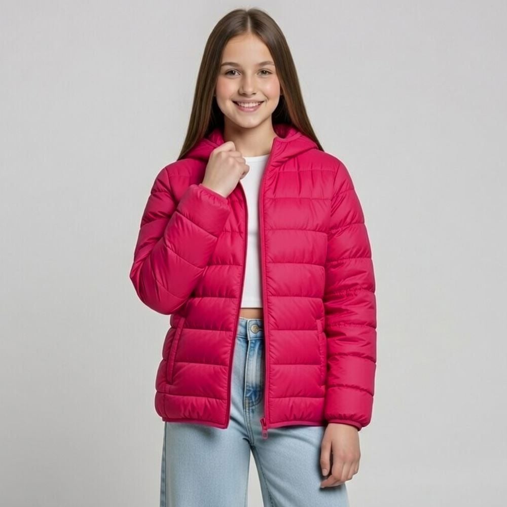 Jaqueta Juvenil Aspen Menina 12 a 16 Anos Com Capuz Marmelada