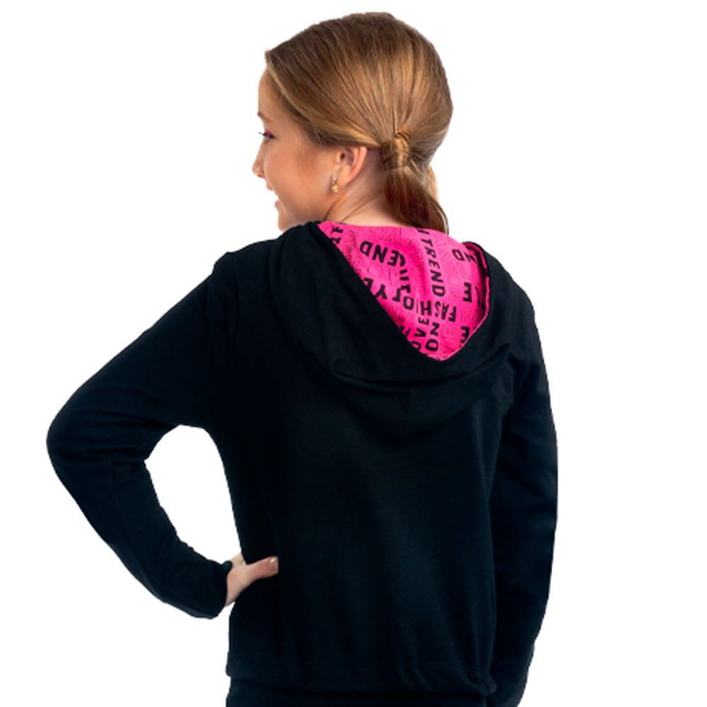 Jaqueta Luluca 12 a 16 Anos Patch E Estampa Brandili