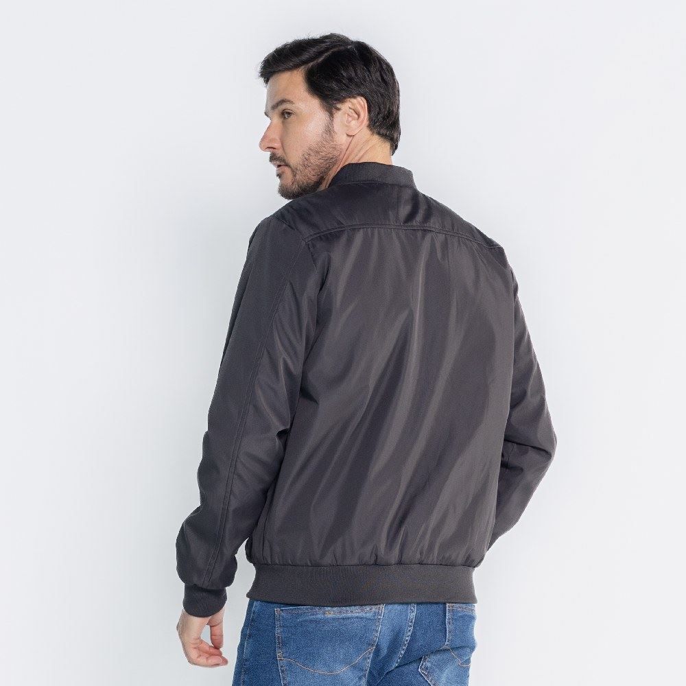 Jaqueta Masculina Bomber De Nylon Marc Alain
