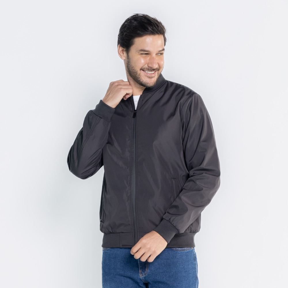 Jaqueta Masculina Bomber De Nylon Marc Alain