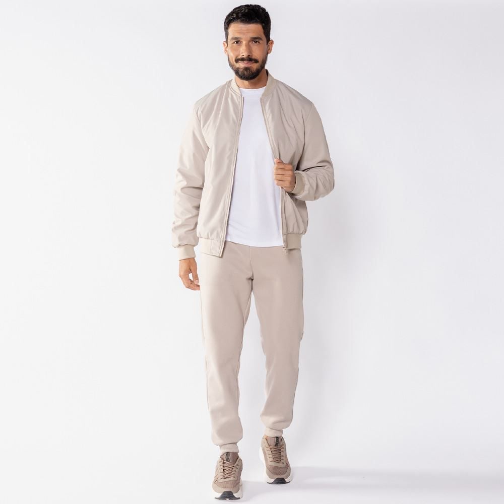 Jaqueta Masculina Bomber De Nylon Marc Alain