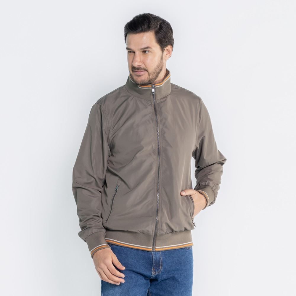 Jaqueta Masculina Corta Vento de Nylon Marc Alain