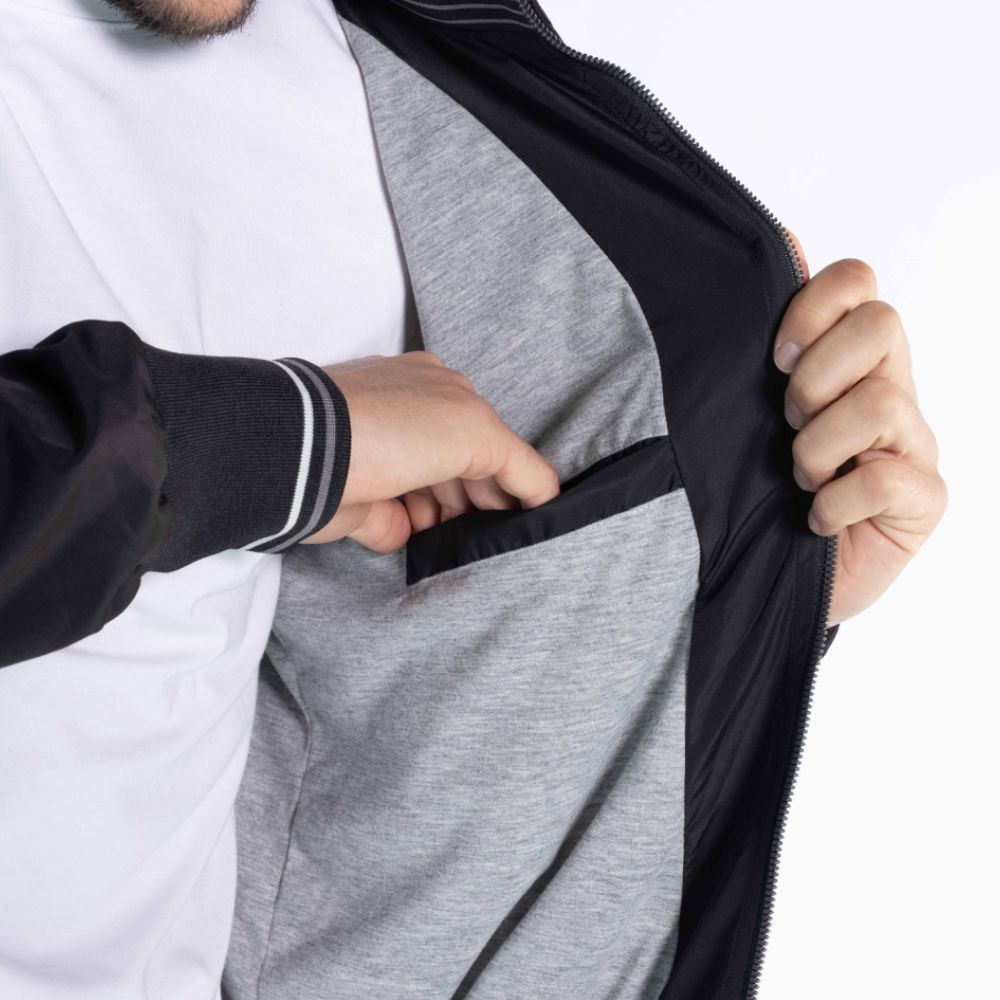 Jaqueta Masculina Corta Vento de Nylon Marc Alain