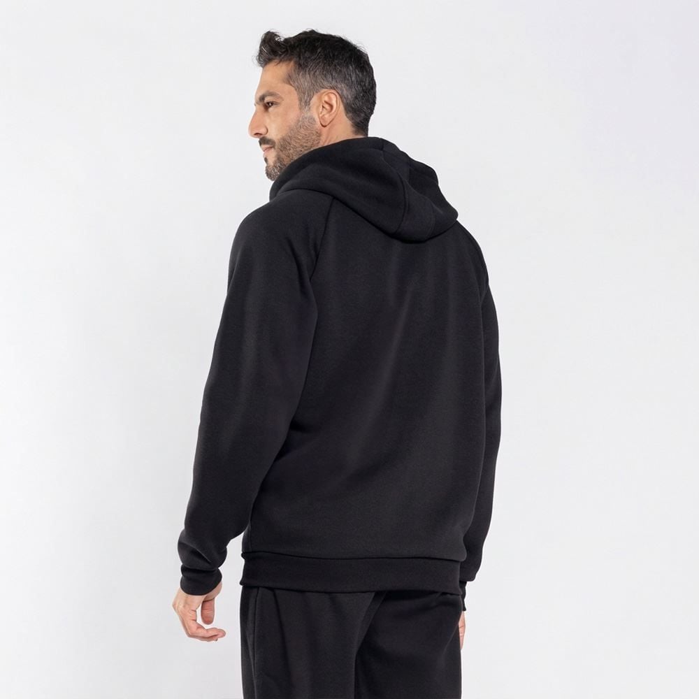 Jaqueta Masculina De Moletom Com Capuz Marc Alain