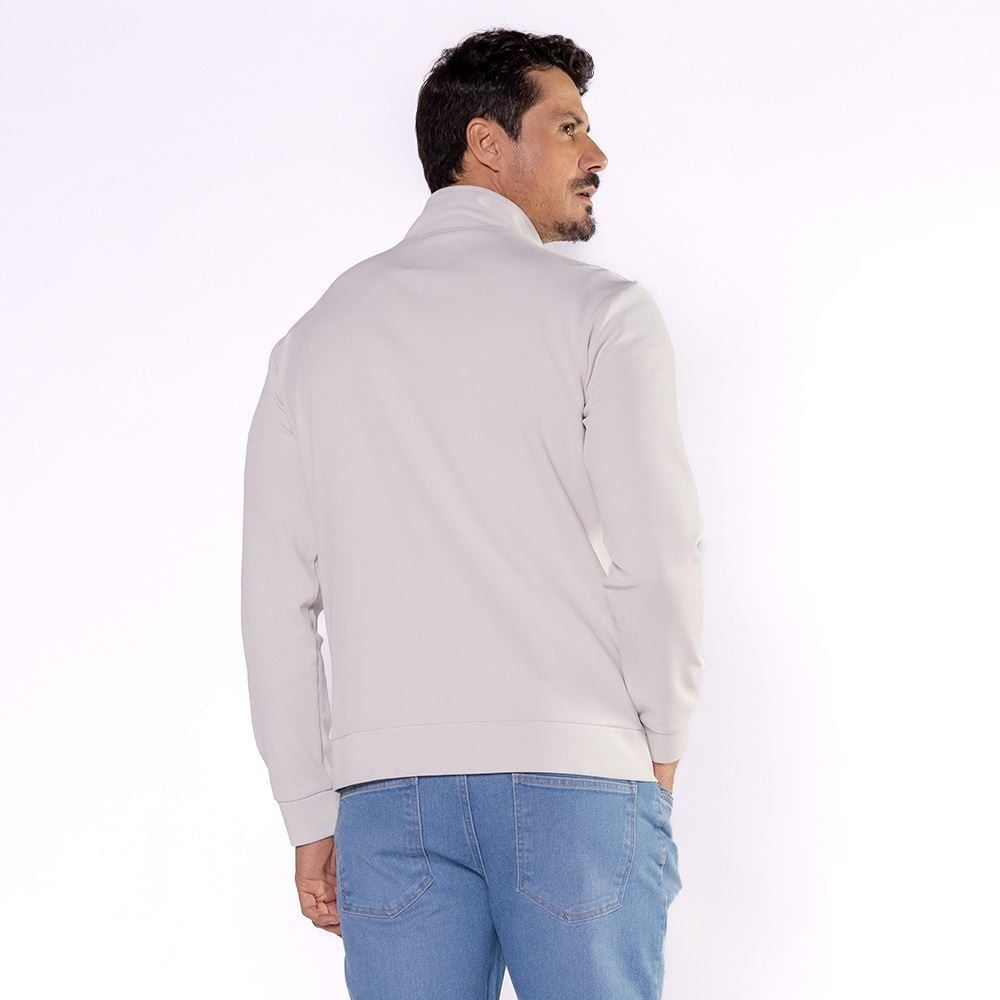 Jaqueta Masculina Gola Alta Em Nylon Marc Alain