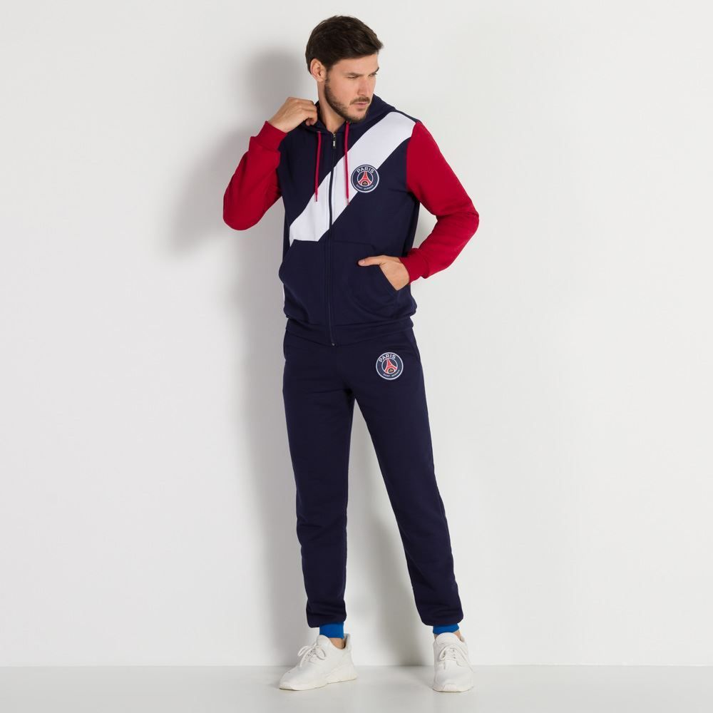 Jaqueta Masculina Moletom Paris Saint Germain Clubes