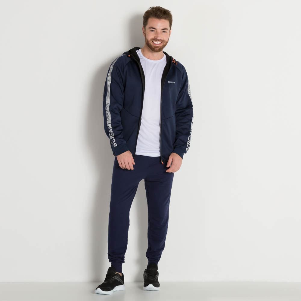 Jaqueta Masculina Tecnosoft Peluciada Scream