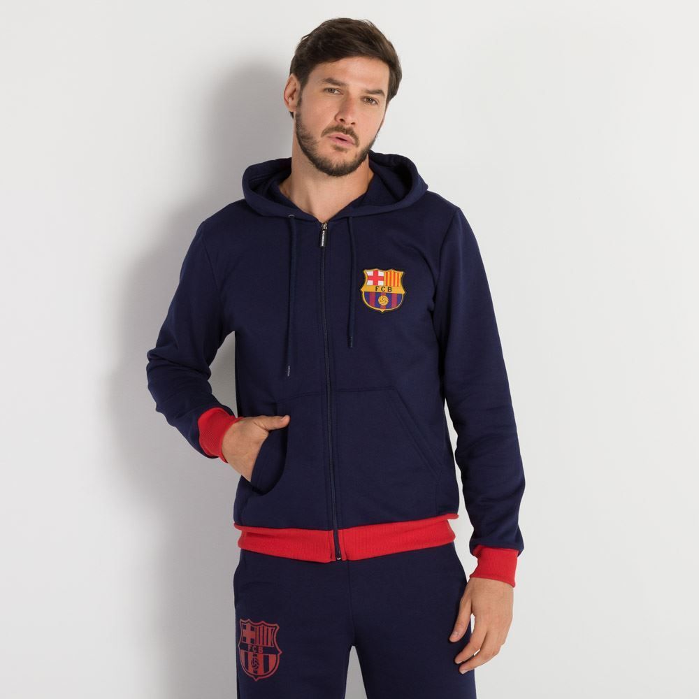 Jaqueta Moletom Barcelona Clubes