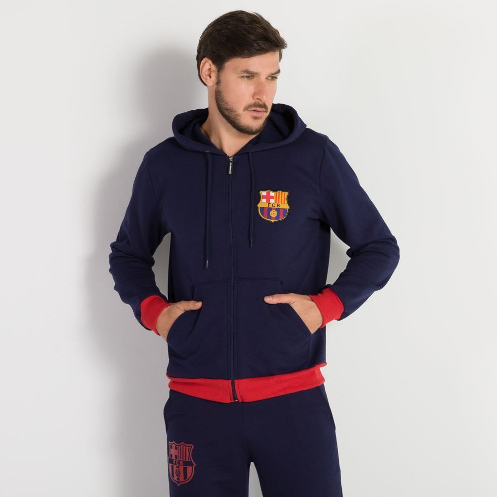 Jaqueta Moletom Barcelona Clubes