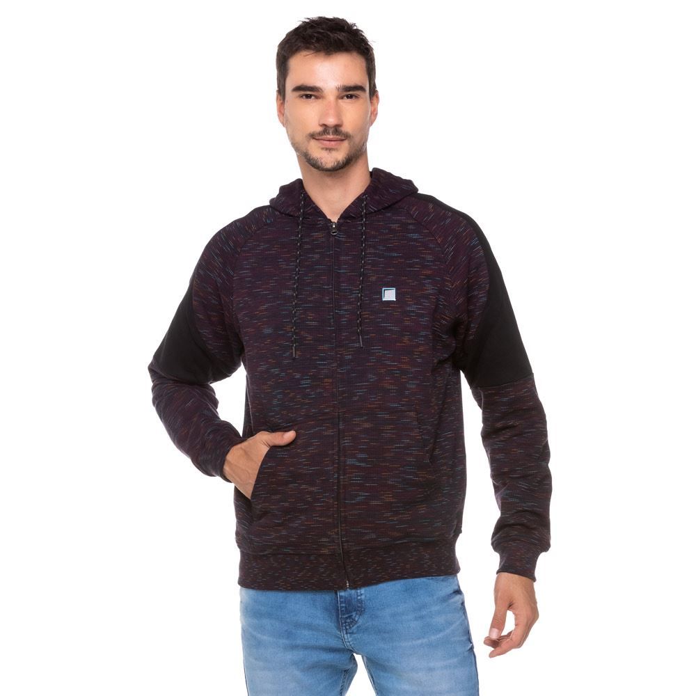 Jaqueta Moletom Risca Giz Colors Nicoboco