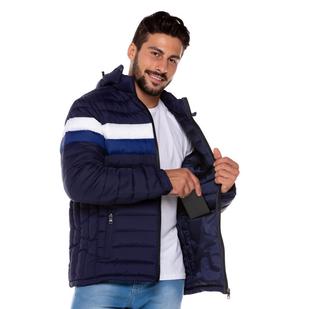 Jaqueta Nylon Zíper Invisível Marc Alain
