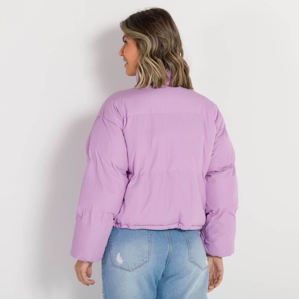 Jaqueta Puffer Gola Alta Boby Blues