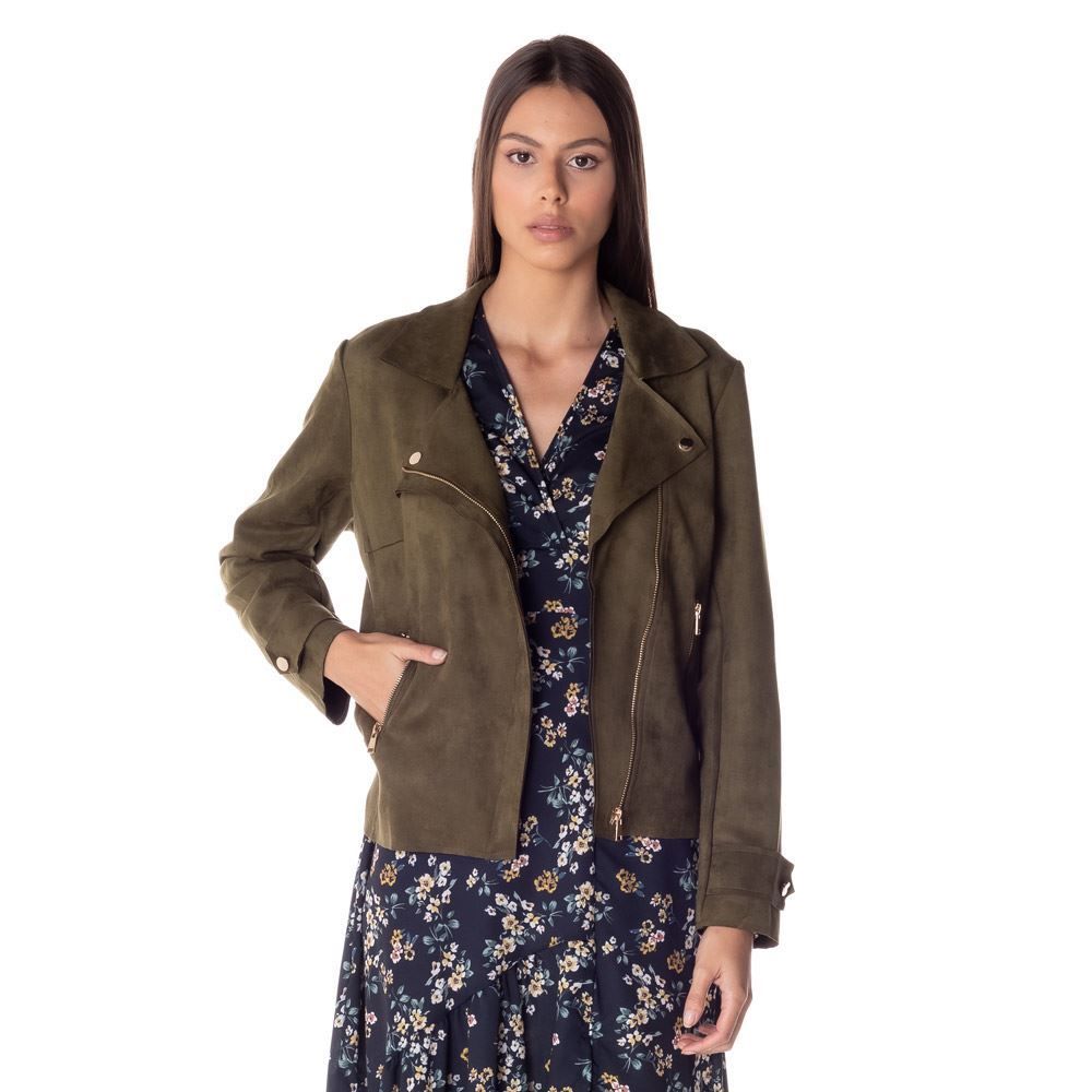 Jaqueta Suede Patrícia Foster