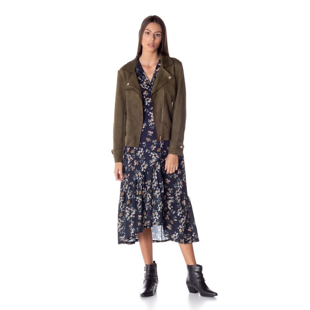 Jaqueta Suede Patrícia Foster