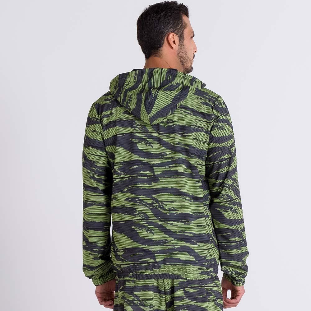 Jaqueta Tactel Estampada Scream