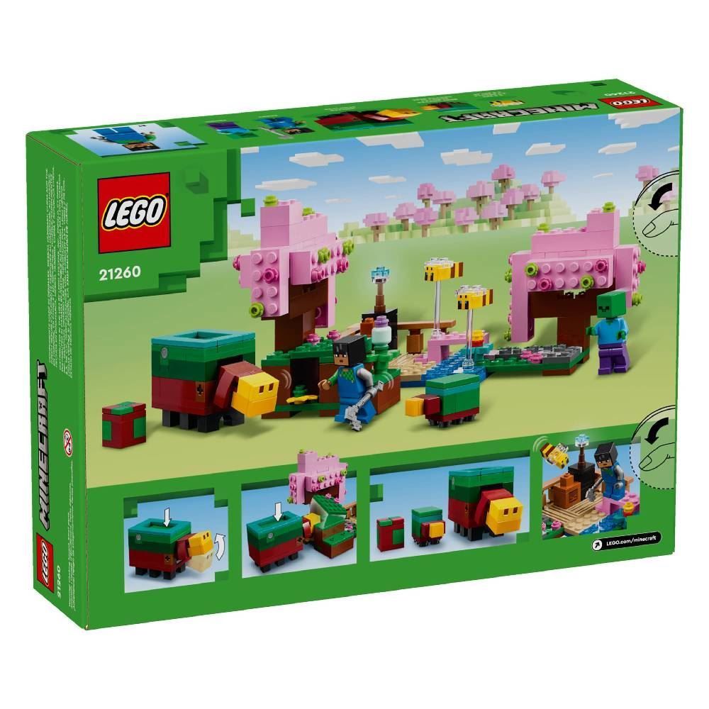 Jardim Em Flor De Cerejeira Minecraft Lego - 21260