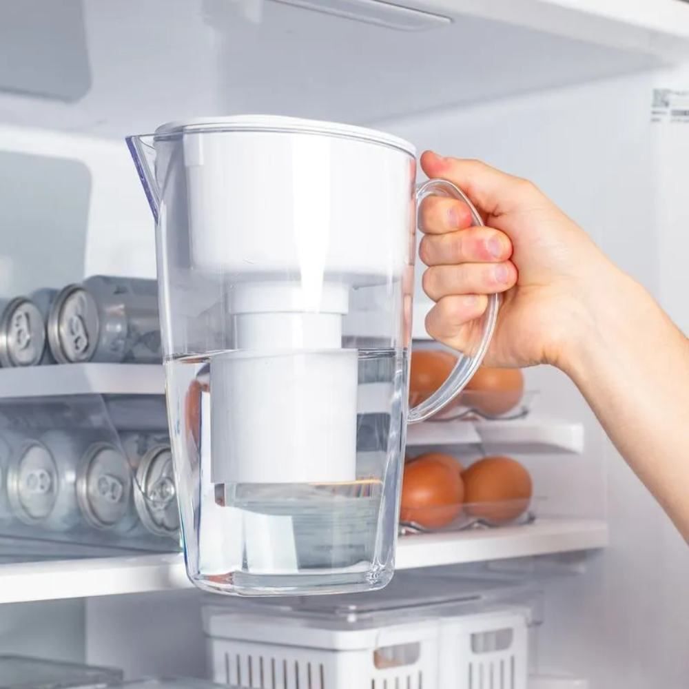 Jarra Com Purificador Água Clear Fresh Ou 1L - Transparente
