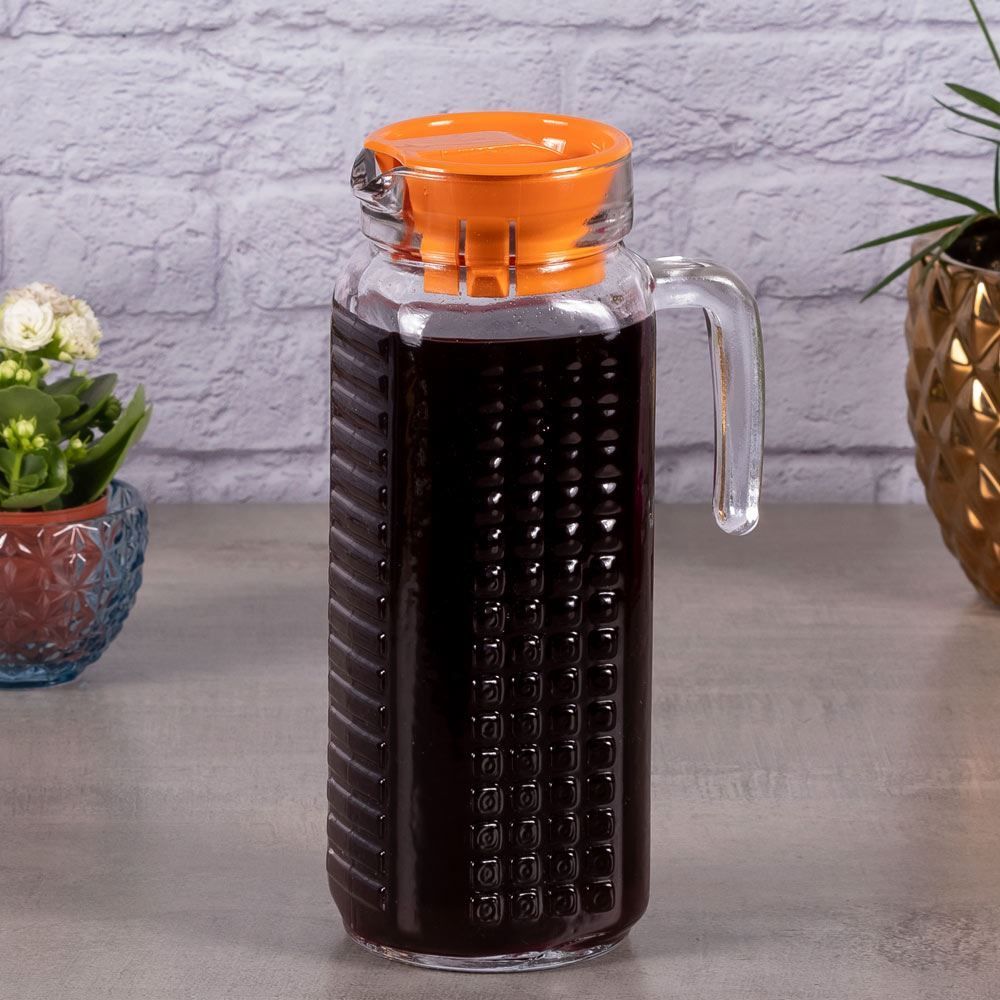 Jarra com Tampa 1,2 Litros Nadir Figueiredo - Vidro