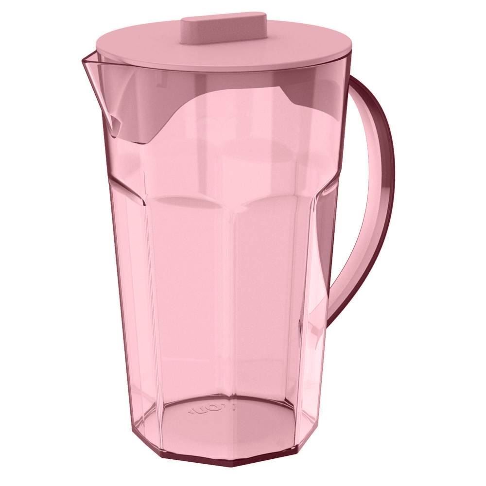 Jarra De Plástico Drink Ou 1,8 Litros - Rosê